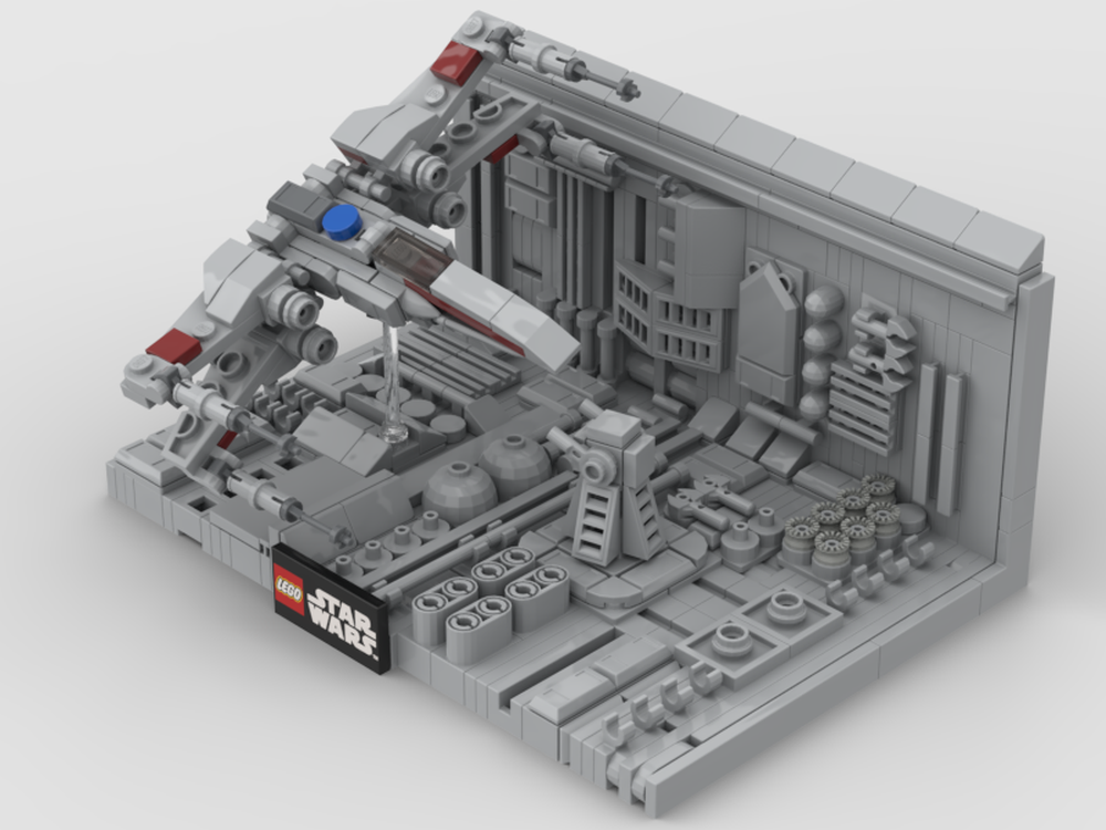 Lego Death Star Trench Run