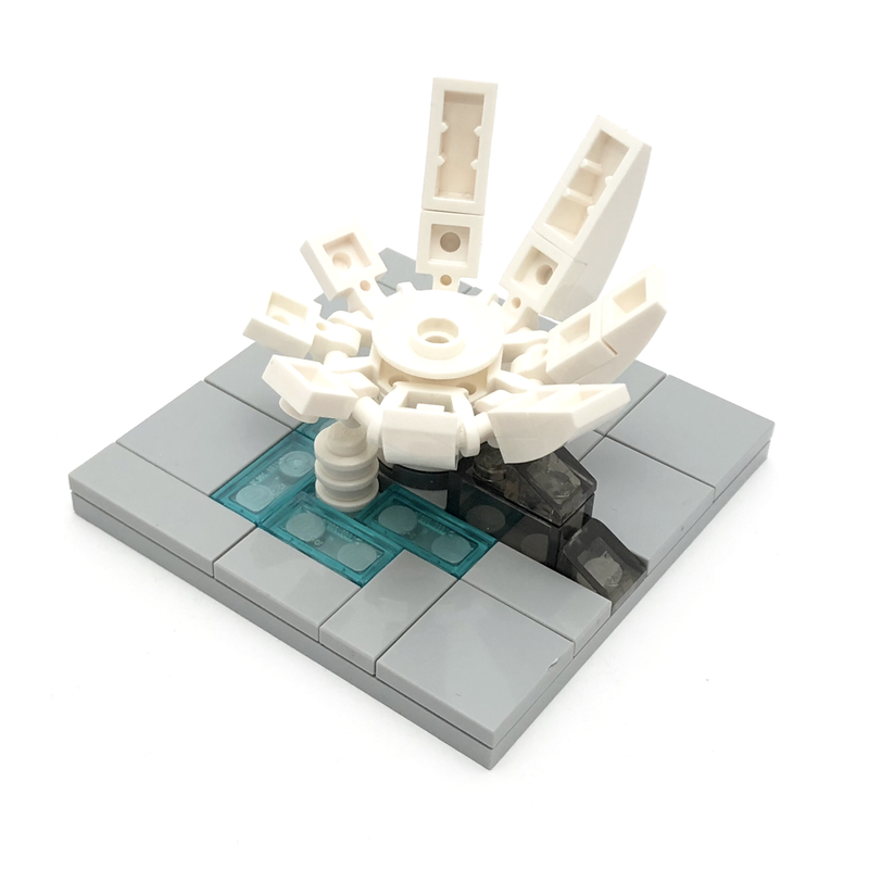 Lego ArtScience Museum Microscale