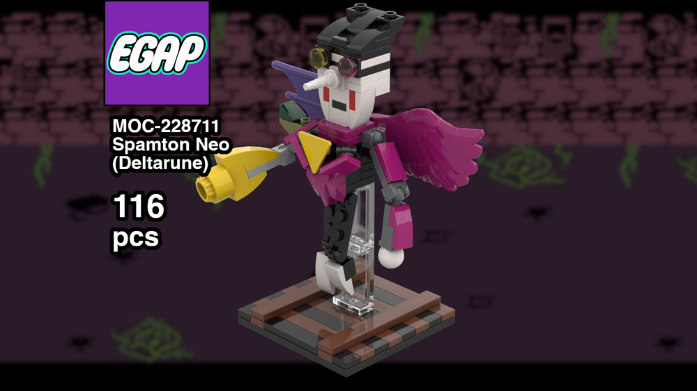 Lego Spamton Neo (Deltarune)