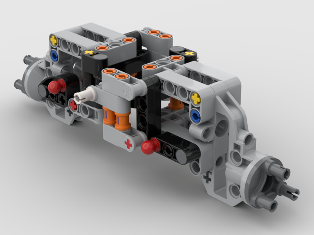 Lego 42180 suspension fix