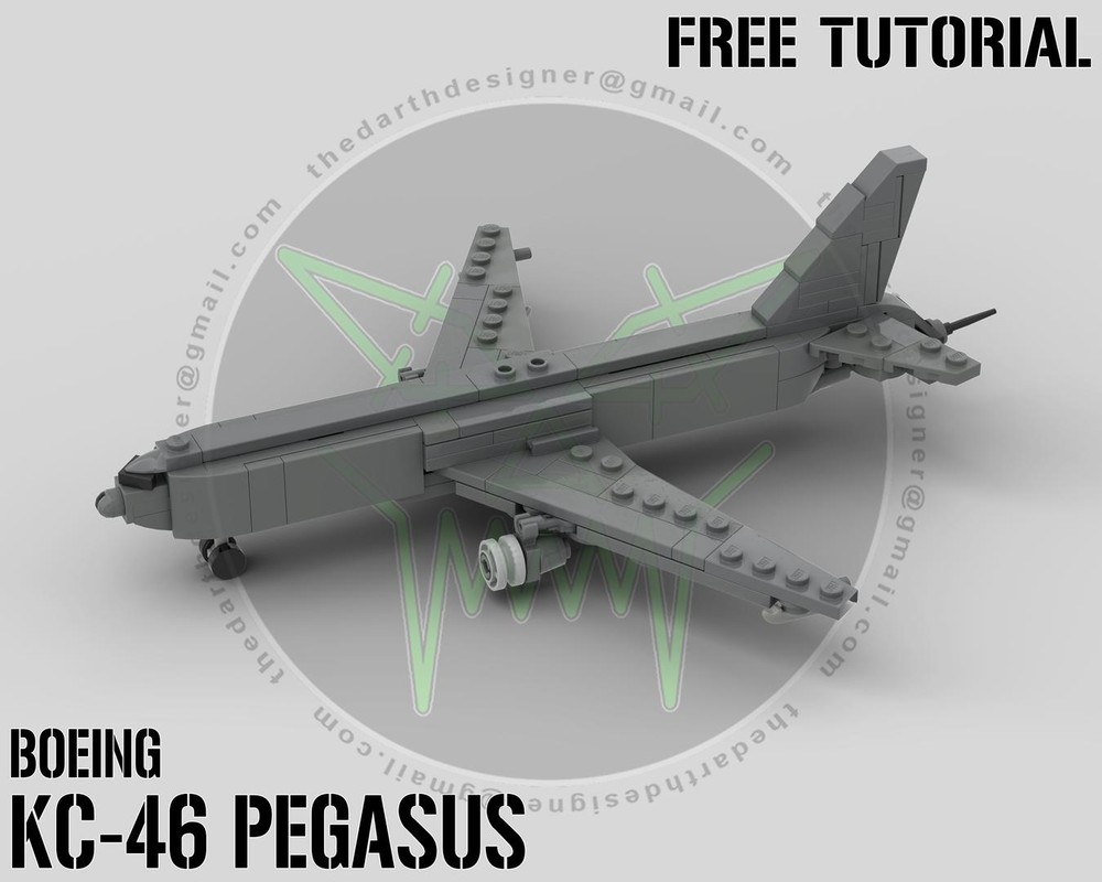 Lego Boeing KC-46 PEGASUS - 1:300 Scale