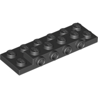 Lego Plate Special 2 x 6 x 2/3 with 4 Studs on Side, 1 Support Wall on Bottom