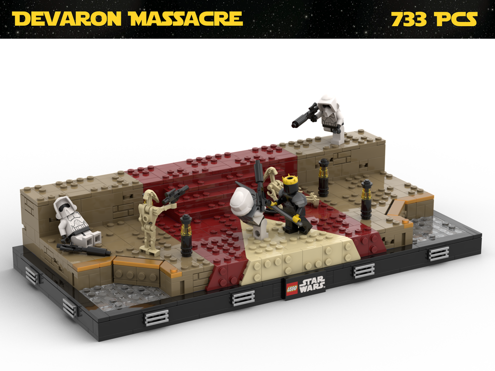 Lego Devaron Massacre Diorama (20 BBY)