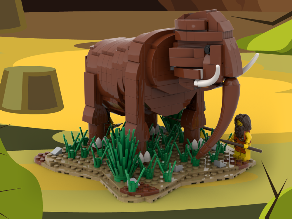 Lego Mammoth hunters - Caveman