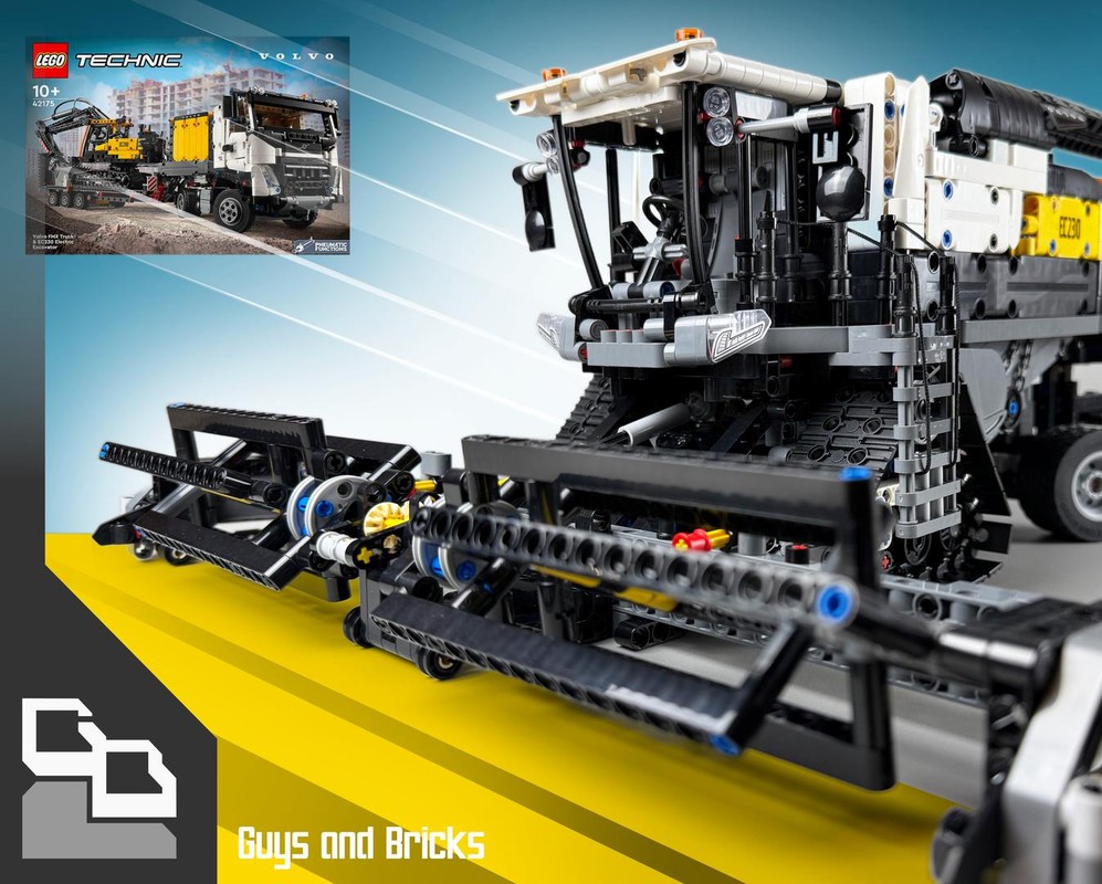 Lego Big Combine Harvester with trailer
