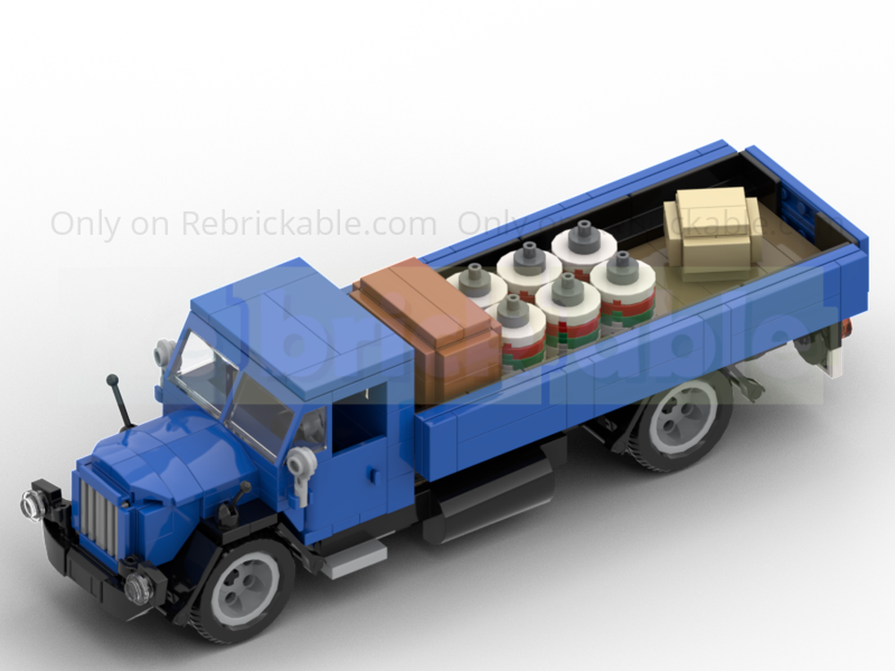 Lego historic truck