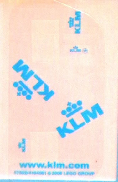 Lego Sticker Sheet for Set 4032-11 (KLM Airlines)