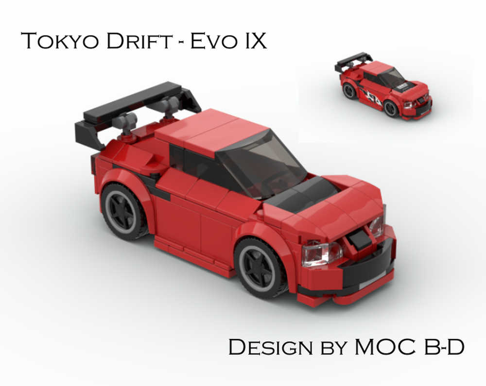 Lego F&F Tokyo Drift - Lancer Evolution IX