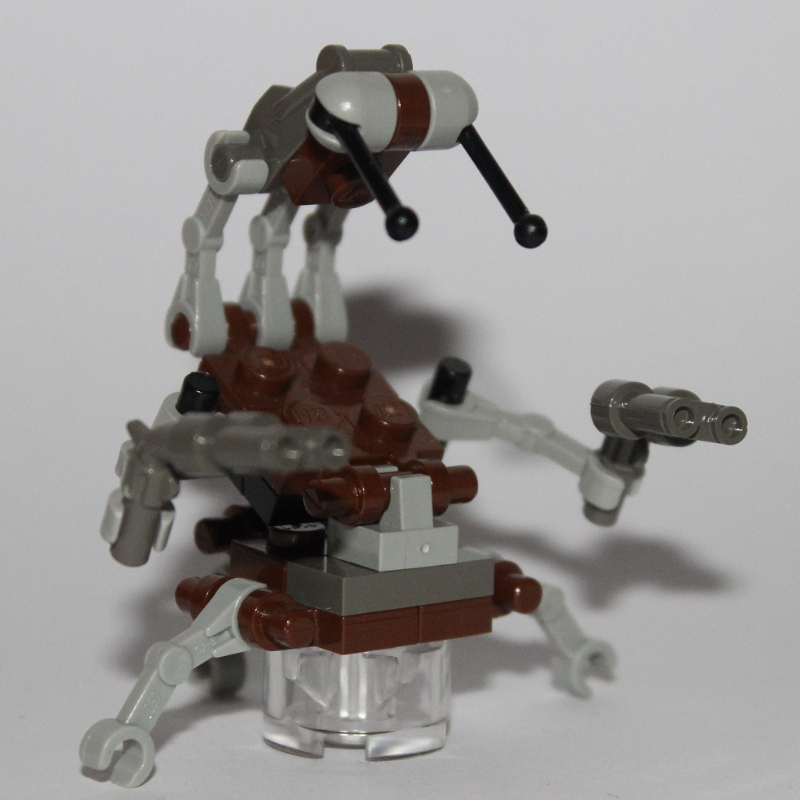 Lego Droideka / Destroyer Droid, Brown Shell