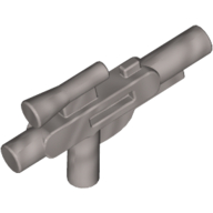 Lego Weapon Gun / Blaster Short (Star Wars) / Flat Silver
