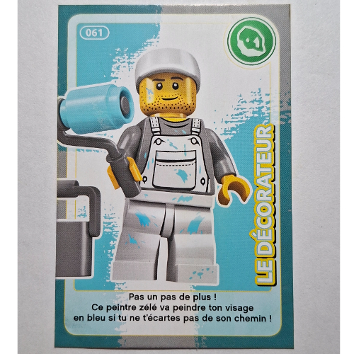 Lego Trading Card for Set TRADINGCARD-12, #061 Print / [No Color/Any Color]