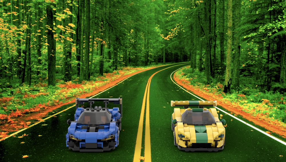 Lego Speed Champions Mclaren GTR Series