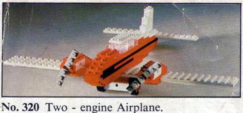 Lego Two-Engine Airplane