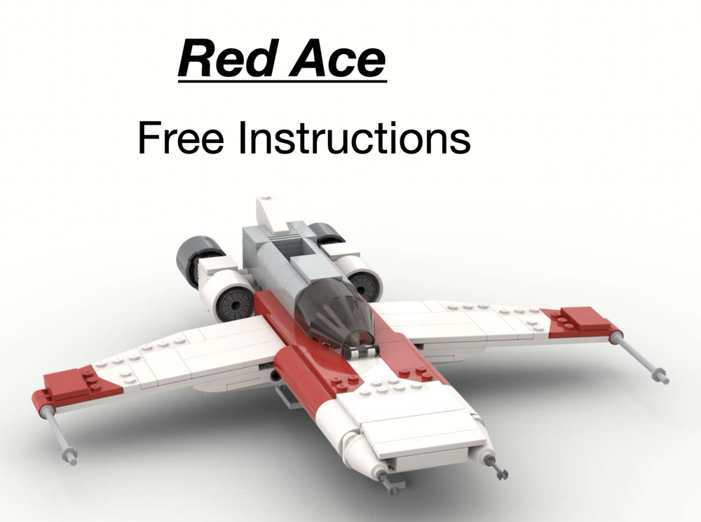 Lego UCS Red Ace Fan Moc