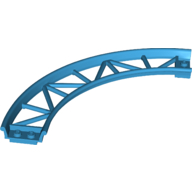 Lego Vehicle Track, Roller Coaster, Curve / Dark Azure