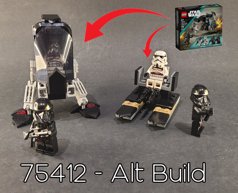 Lego 75412 - Alt Build - Walker & Hoverboat