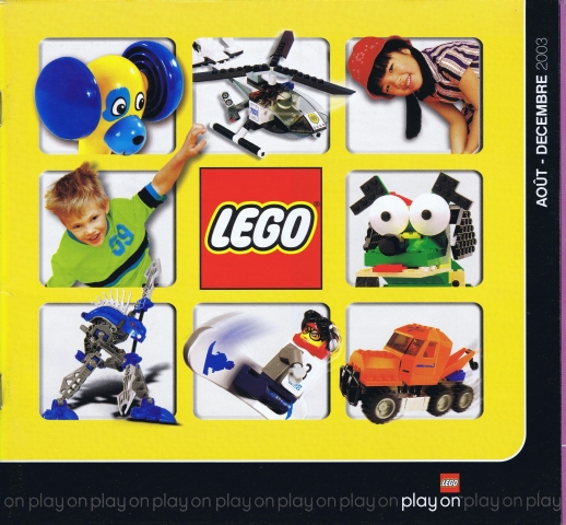 Lego 2003 Large Swiss August - December (422.6109-CH.FR)
