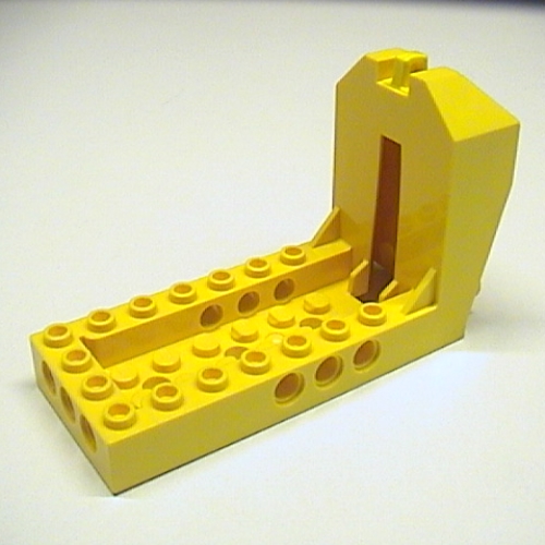 Lego Cockpit 10 x 4 x 5 with Technic Holes / Yellow