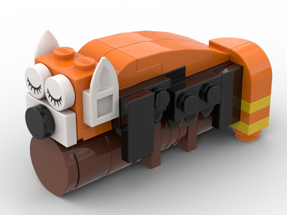 Lego Sleepy Red Panda