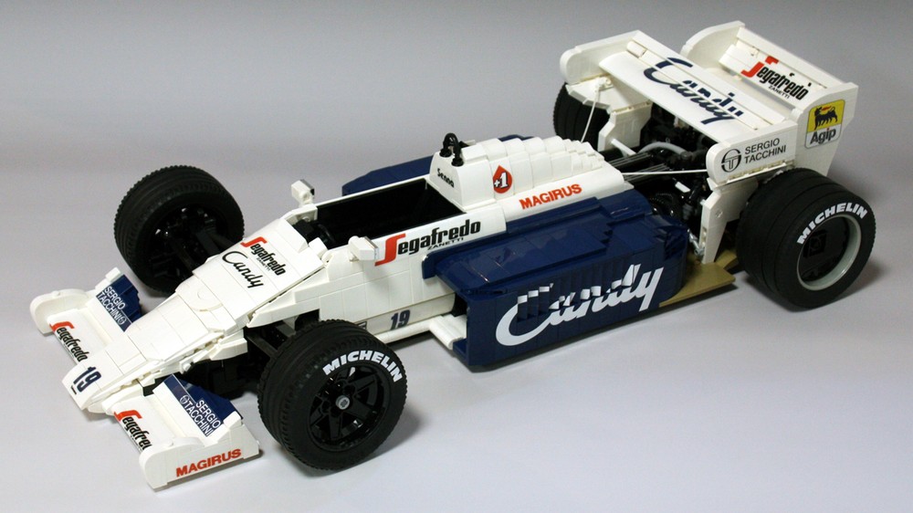 Lego Toleman-Hart TG184 - scale 1:8