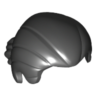 Lego Hair Straight Cut and Short Ponytail / Black