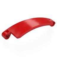 Lego Technic Panel Curved 3 x 9 x 2 Tapered, Right / Red