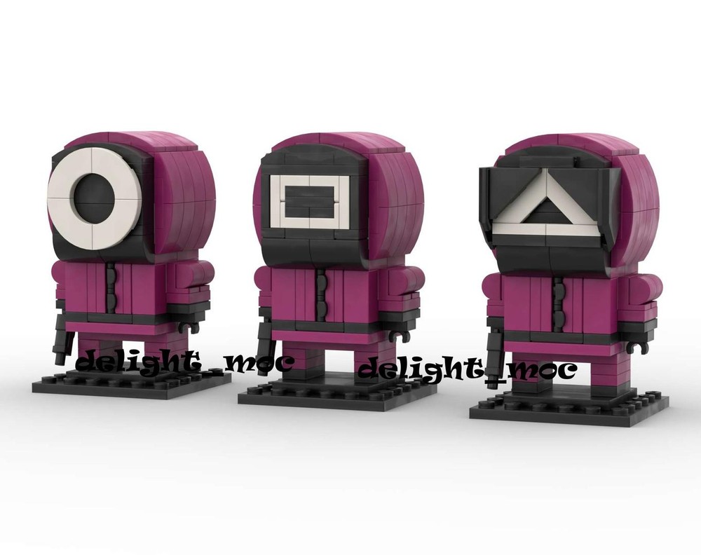 Lego Pink Guard Bundle (Squid Game)