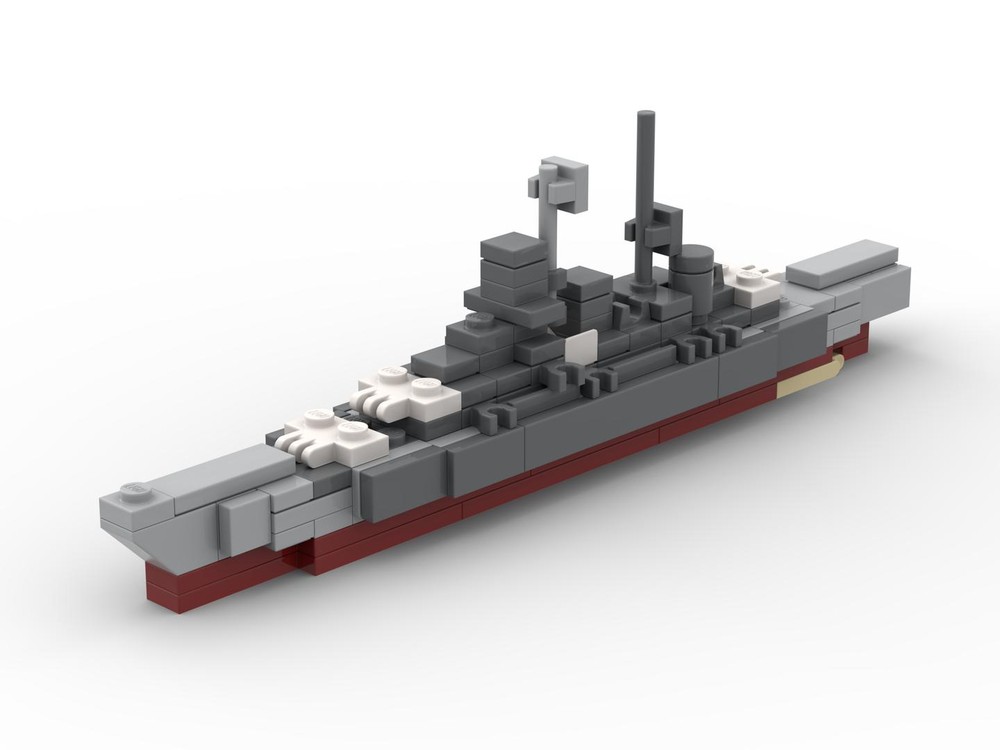 Lego Scharnhorst Battleship
