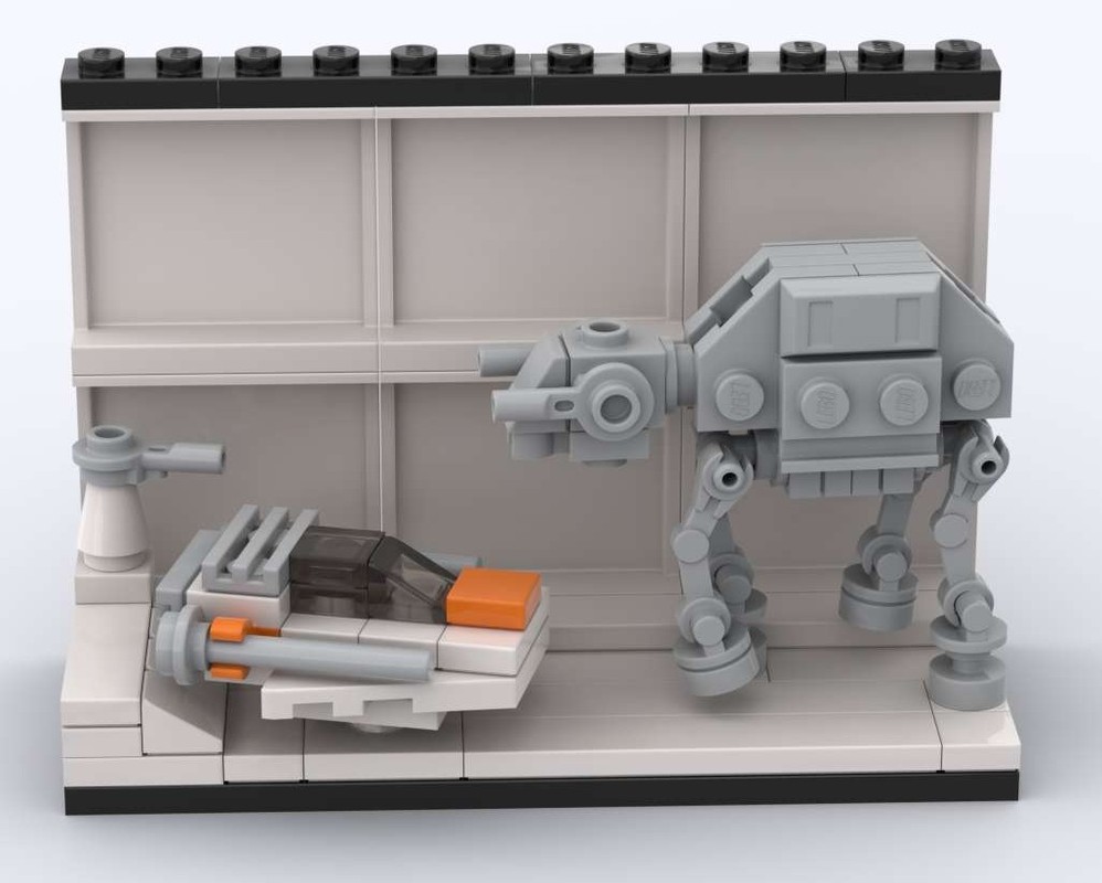 Lego SW Diorama Module-4 The Battle of Hoth