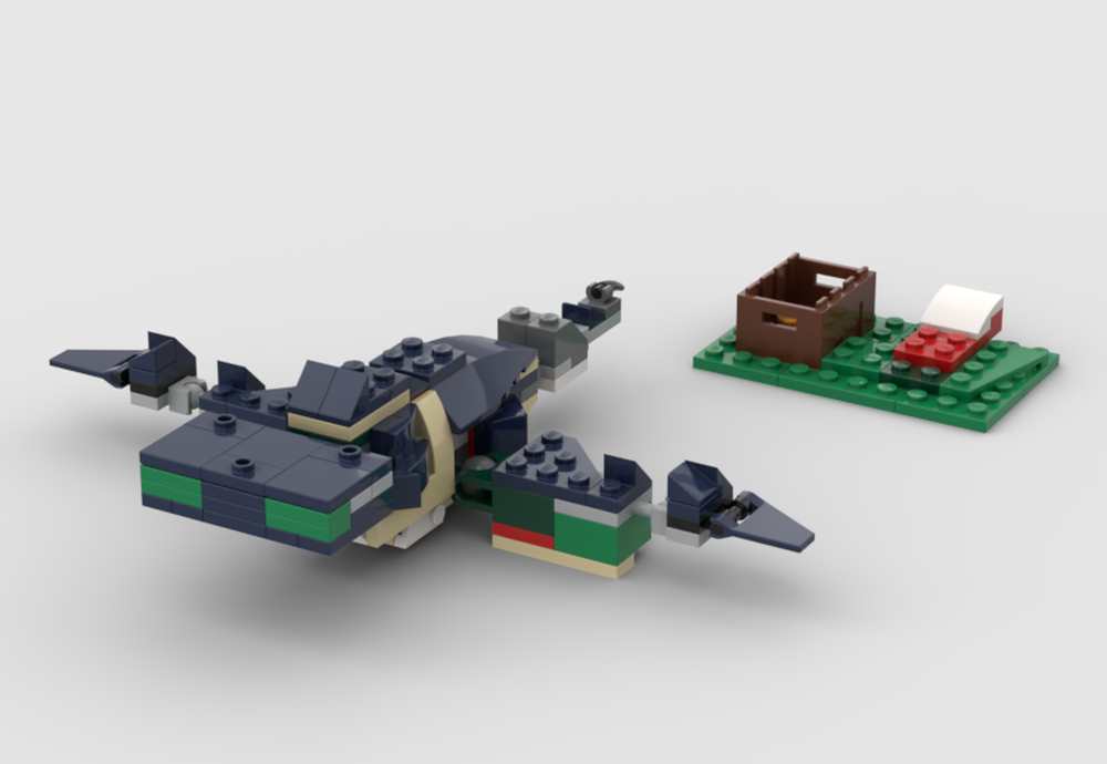 Lego Phantom with Chest and Bed 31088 + 31058