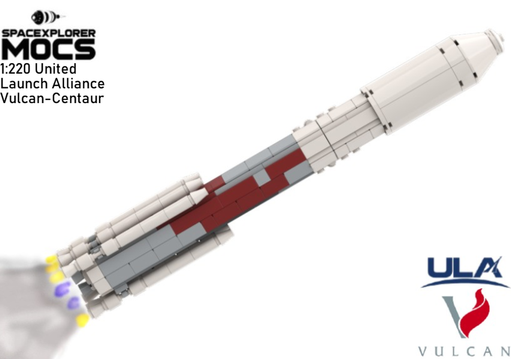Lego 1:220 Scale ULA Vulcan Centaur