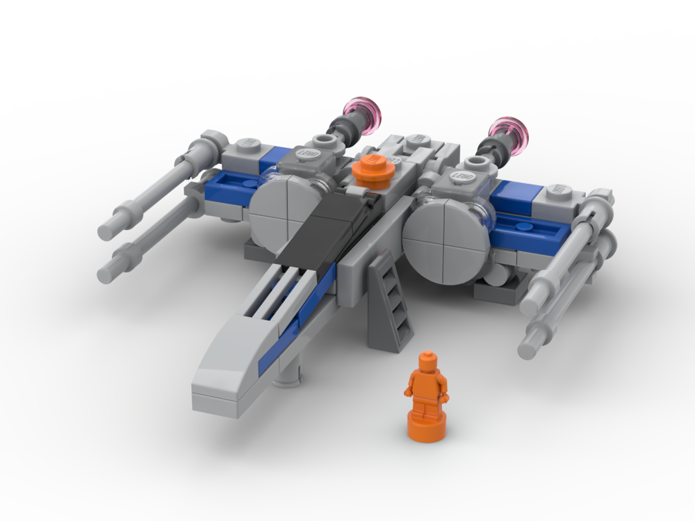 Lego T70Xwing V.2 (1:125 Scale)