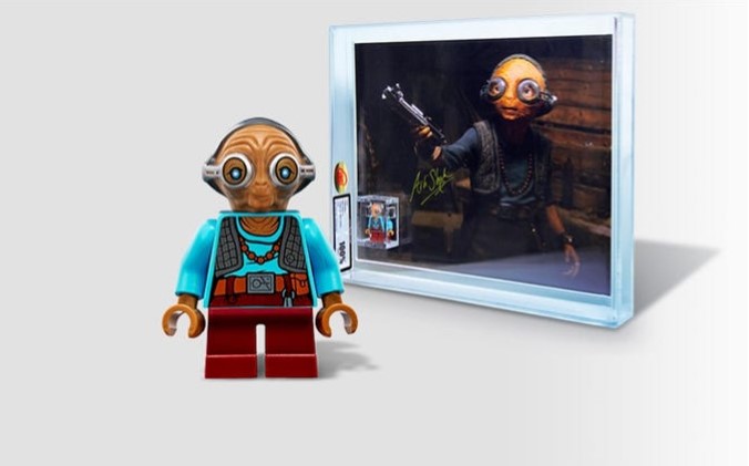 Lego Signed Maz Kanata minifigure