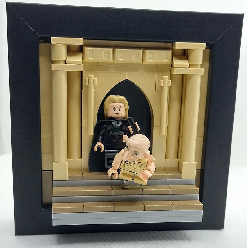 Lego Malfoy kicks Dobby