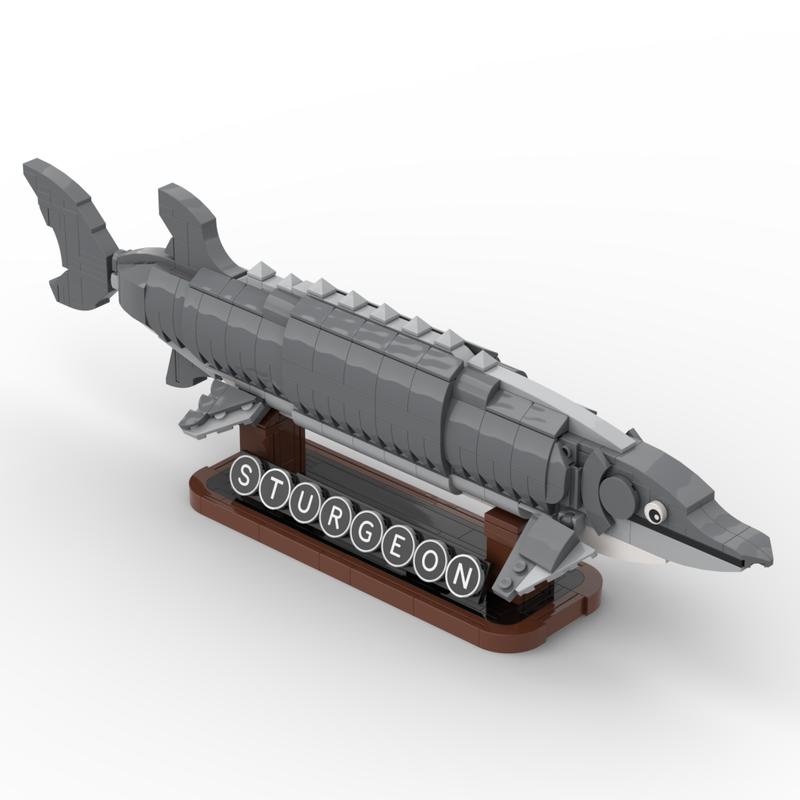 Lego Sturgeon Fish