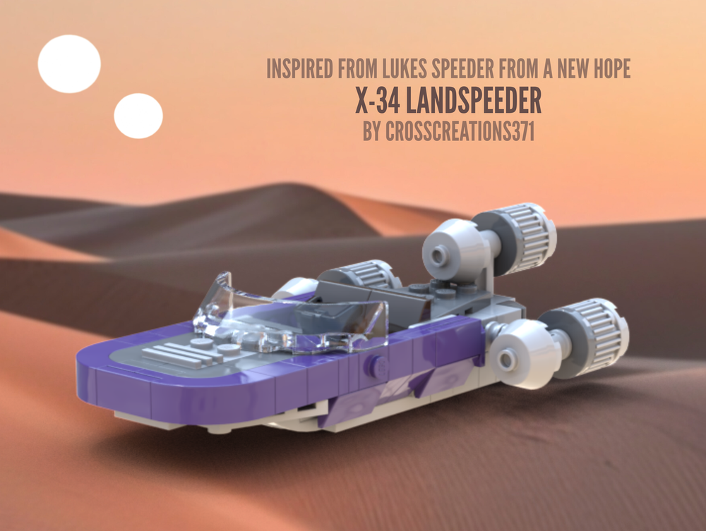 Lego X-34 landspeeder