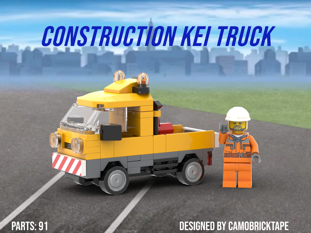 Lego Construction Kei Truck