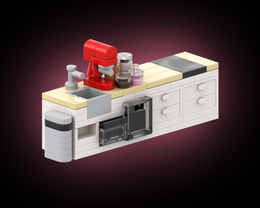 Lego Baking Bench - The Great British Bake Off
