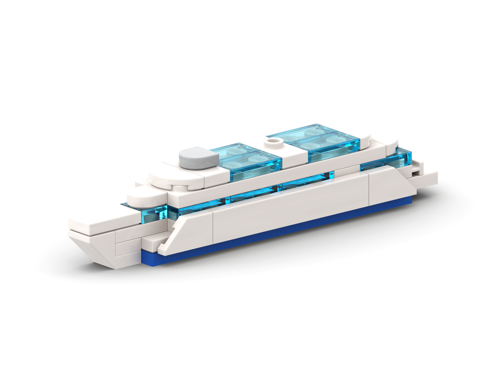 Lego Micro River Cruise Ship