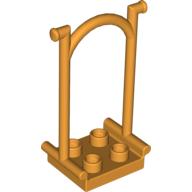 Lego Duplo Swing Seat / Medium Orange