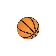Lego Sports Basketball [Plain] / Orange