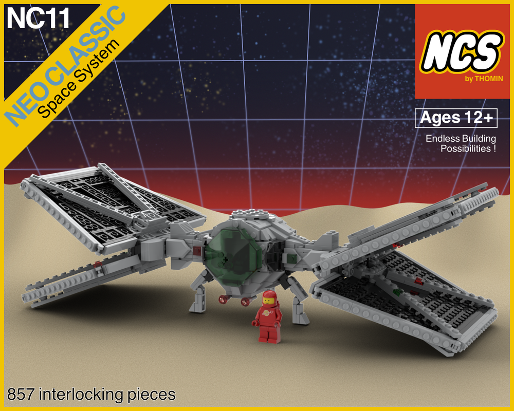 Lego Twin Engine Laser Craft