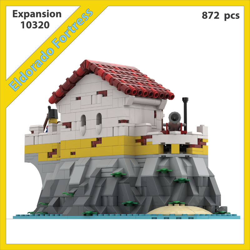 Lego Barracks Expansion: Eldorado Fortress (10320)
