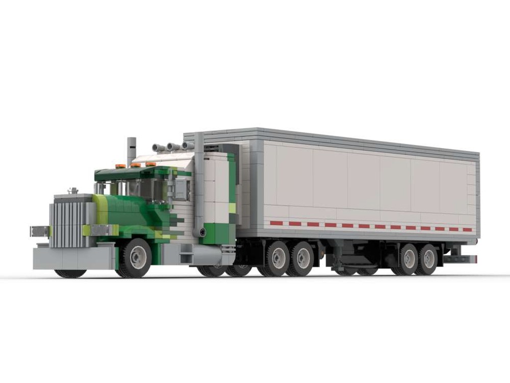 Lego Enclosed Trailer for American Truck