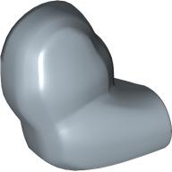 Lego Bigfig Arm, Right [Plain] / Sand Blue