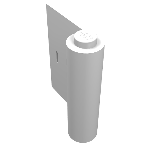 Lego Door 1 x 3 x 3 Left / White