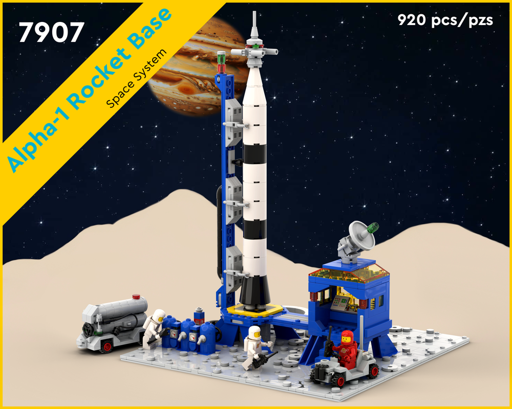 Lego Alpha-1 Rocket Base