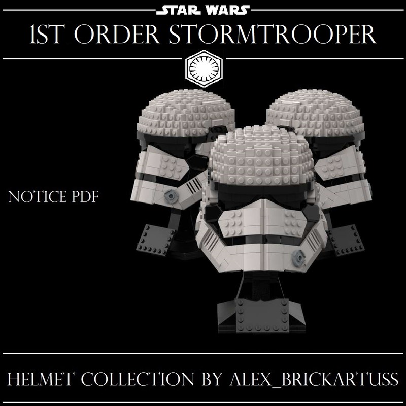 Lego Helmet First Order
