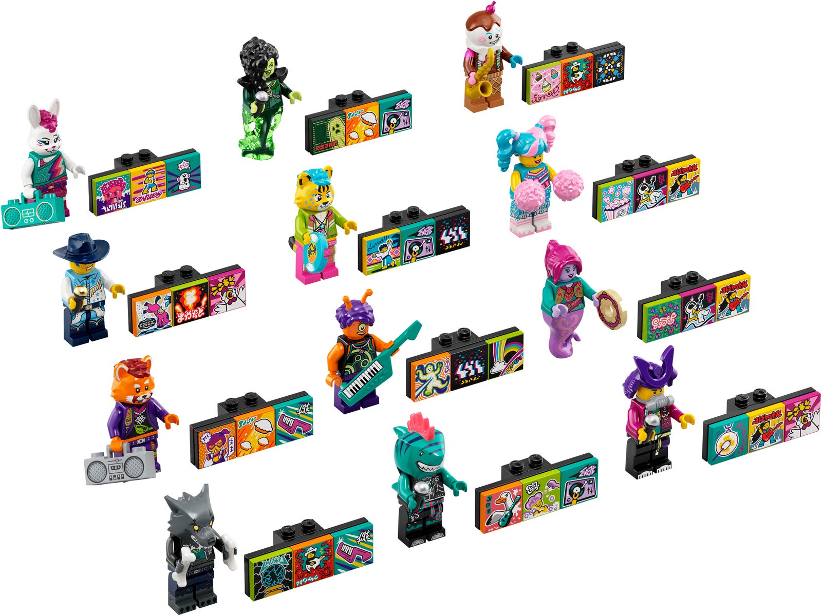 Lego Bandmates  Series 1 - Complete