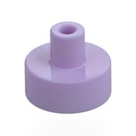 Lego Tile Special Round 1 x 1 with Hollow Bar / Lavender